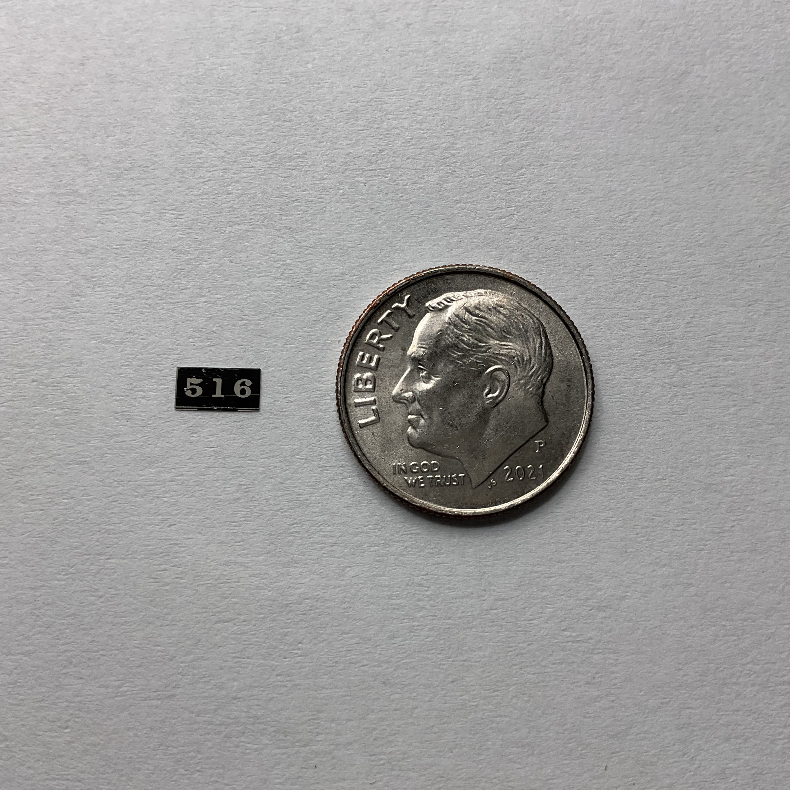 WB Number Board, 516