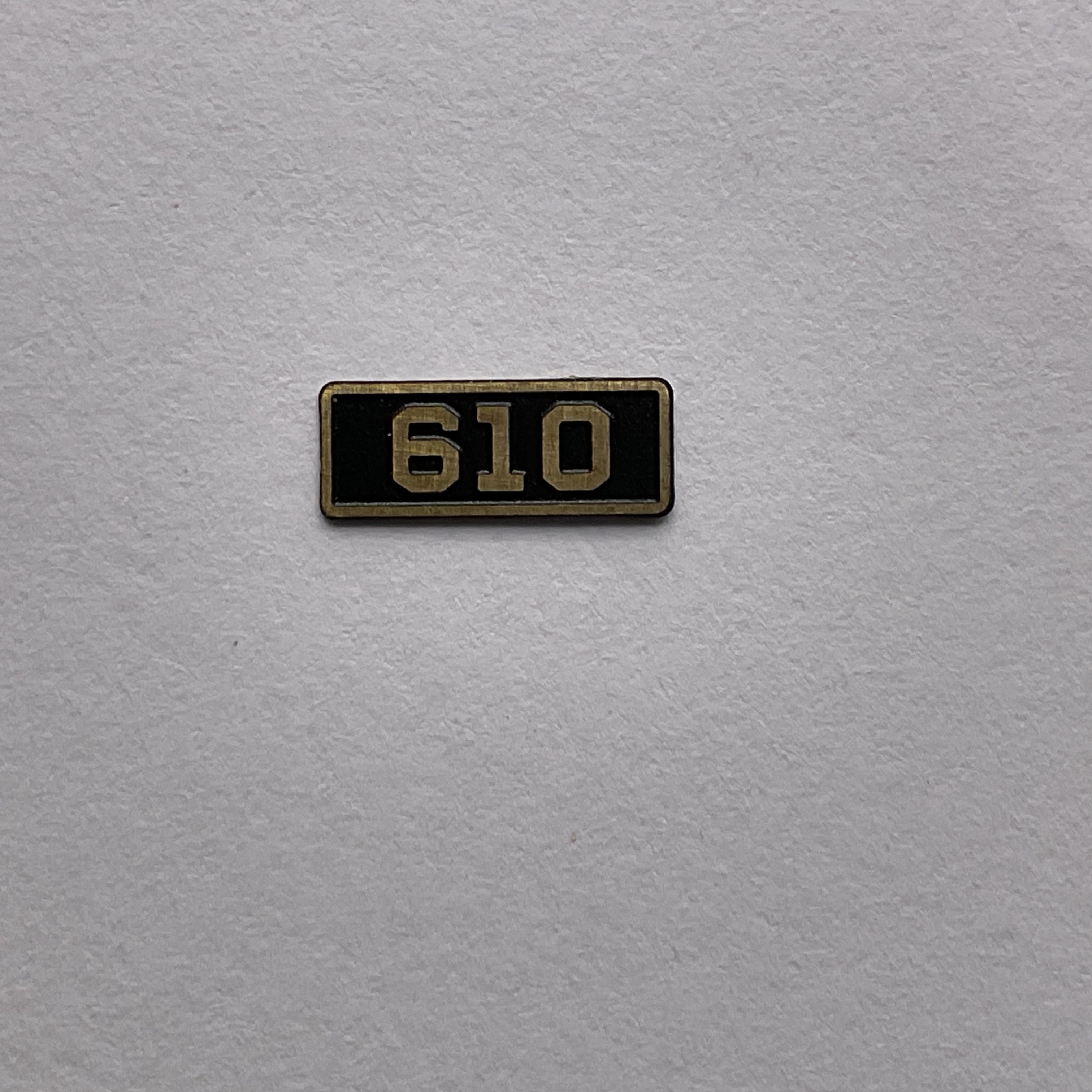 T & P Number Board 610