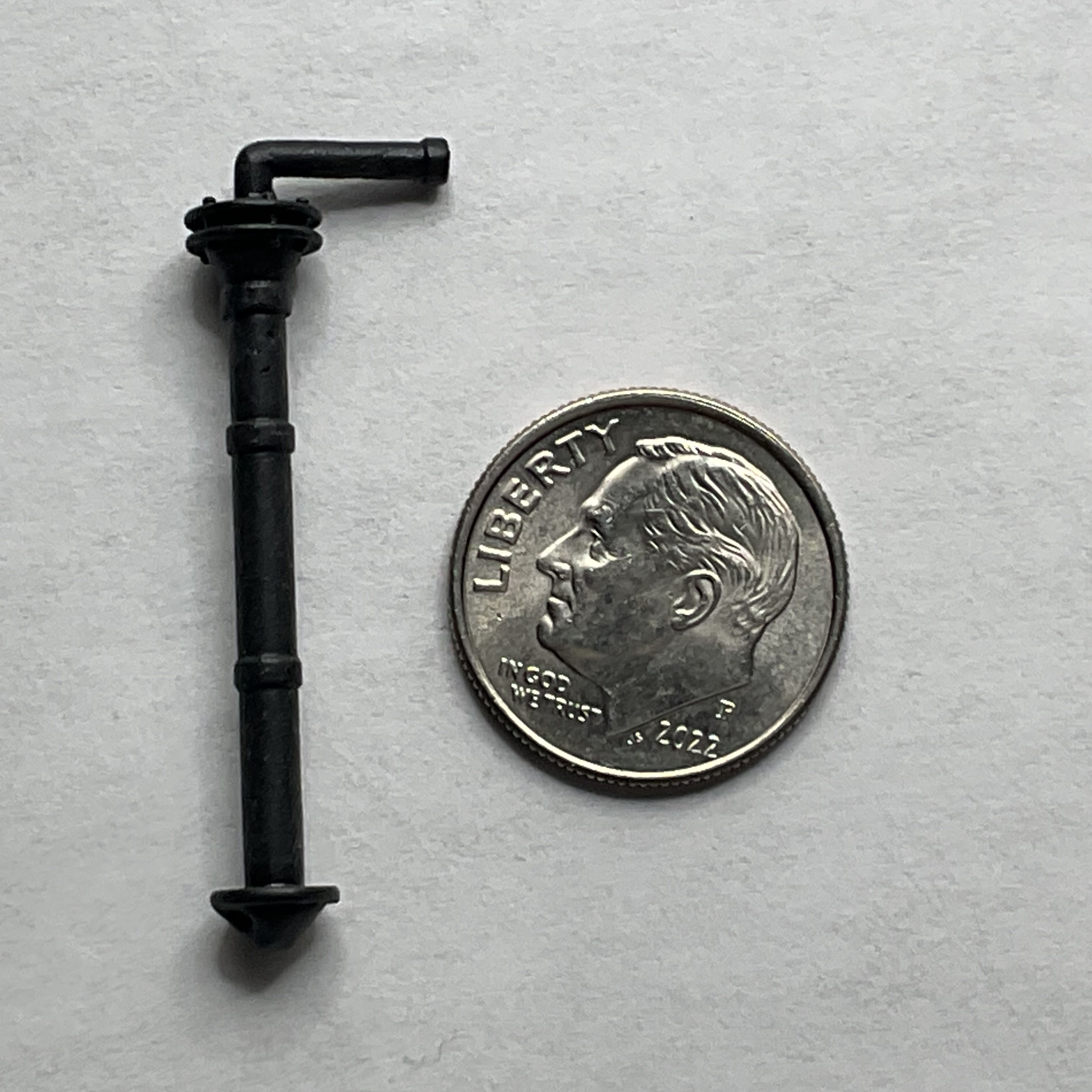 GS-4 Pipe Detail, Style 1, Black