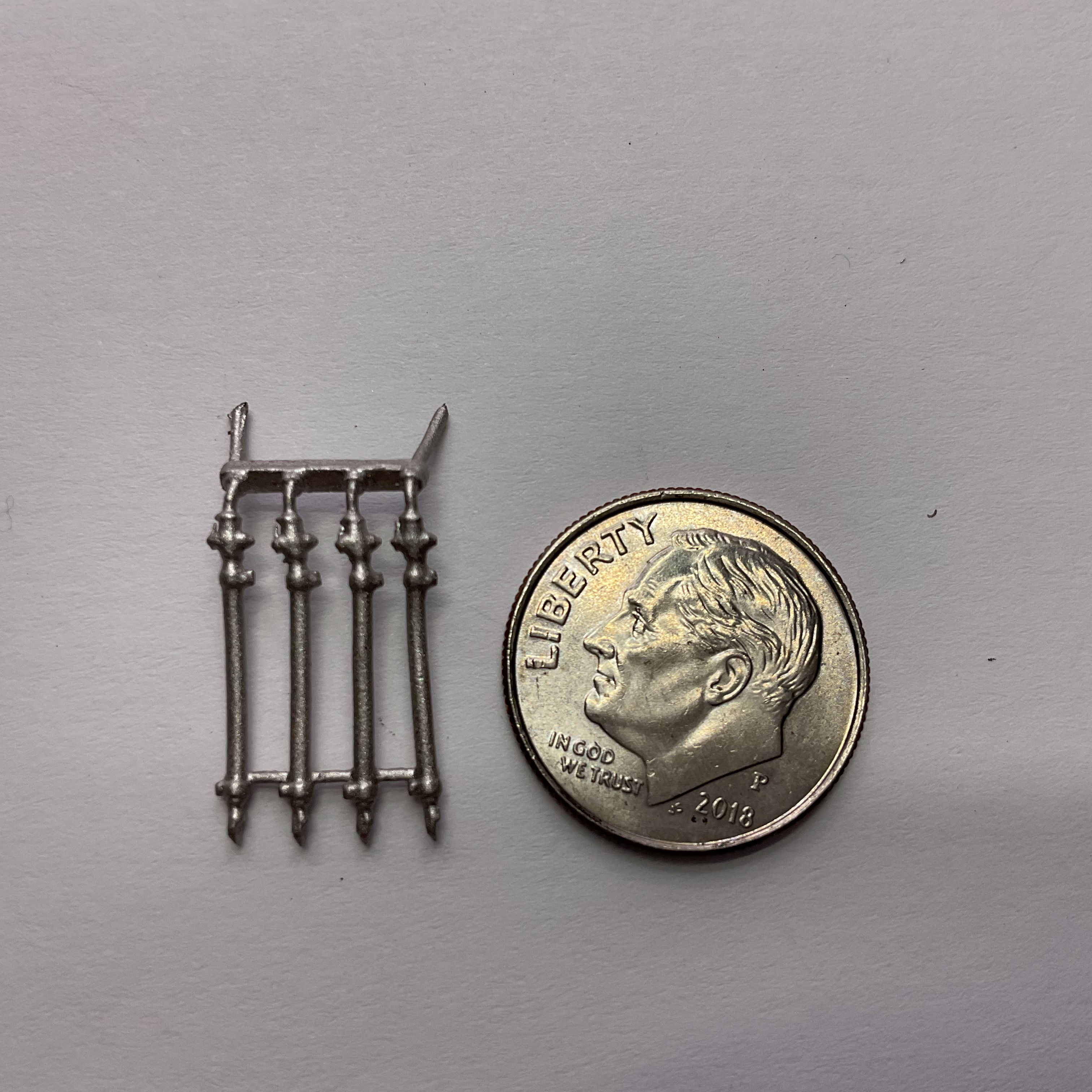 FT Detail Part, Style 2, Silver