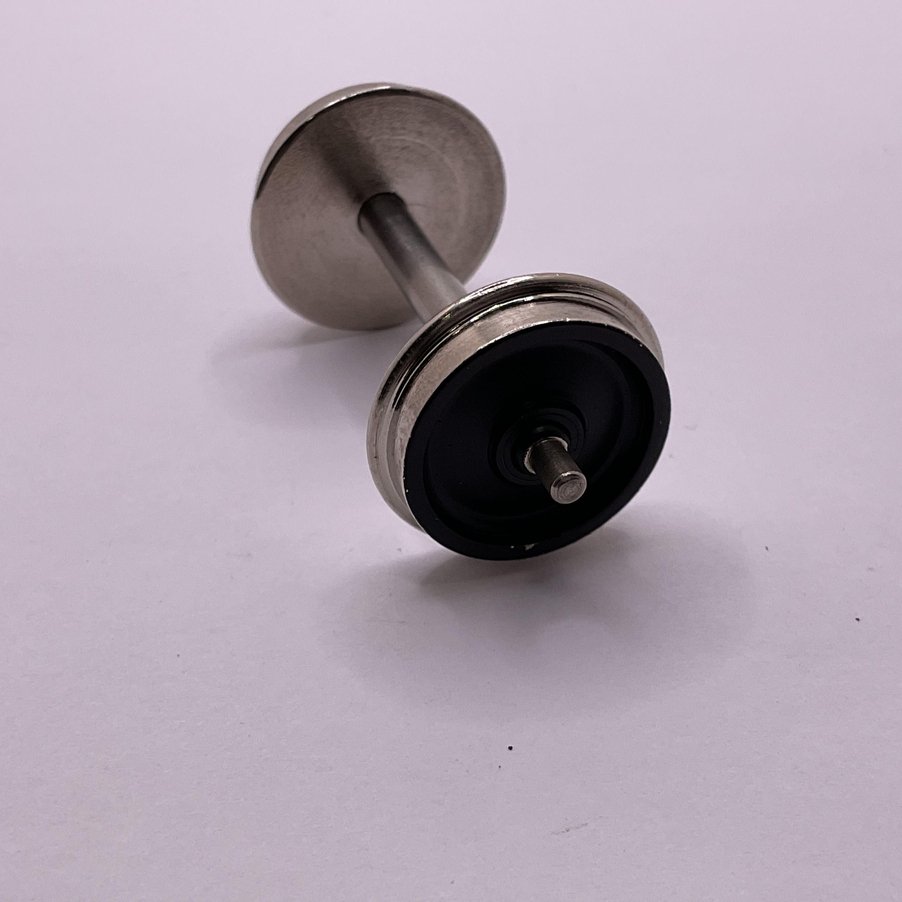 DRY Trailing Truck, Wheel & Axle Set, Front, 2 Rail