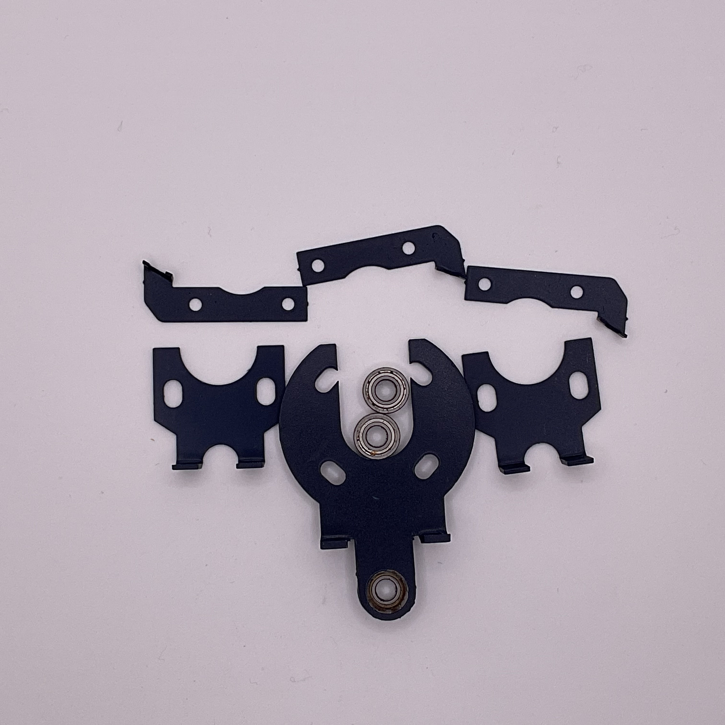 P7 Motor Mount Kit, w/ Bearings, Blue