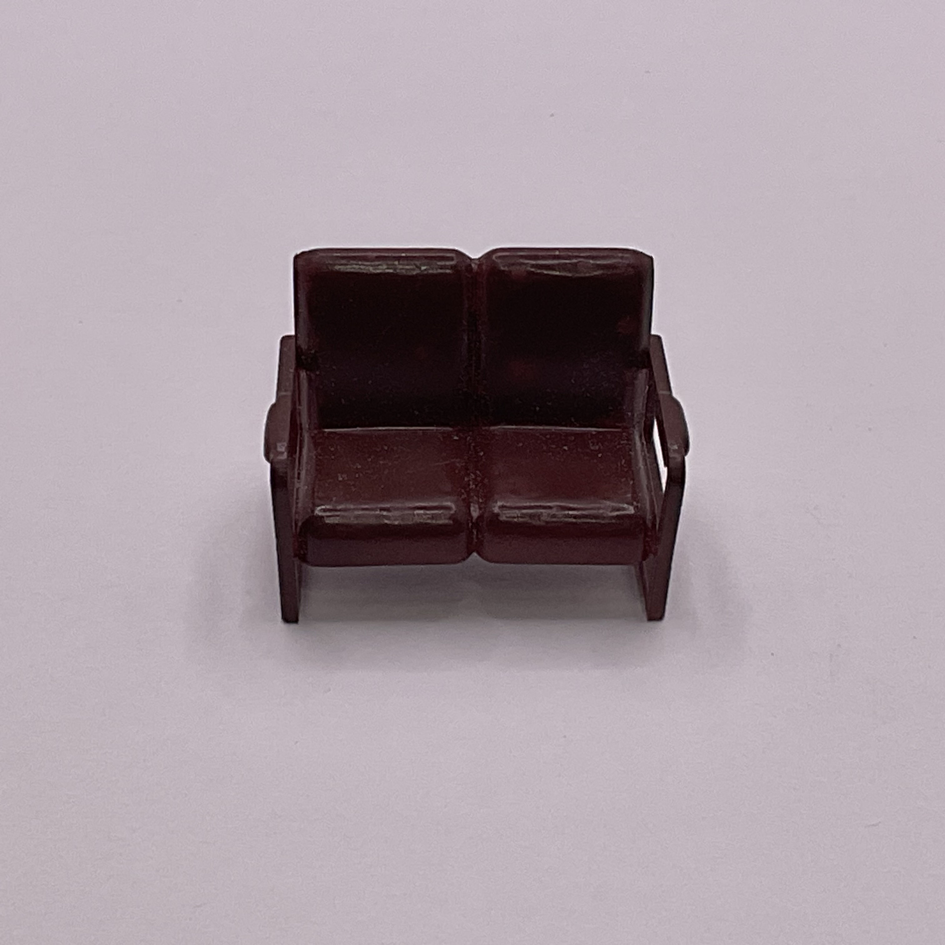 GGD Pass. Car, Double Seat, Plastic, Brown
