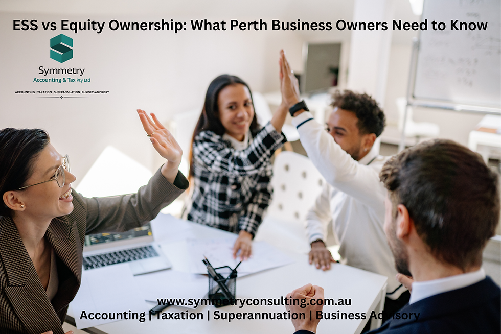 ESS vs Equity Ownership: What Perth Business Owners Need to Know