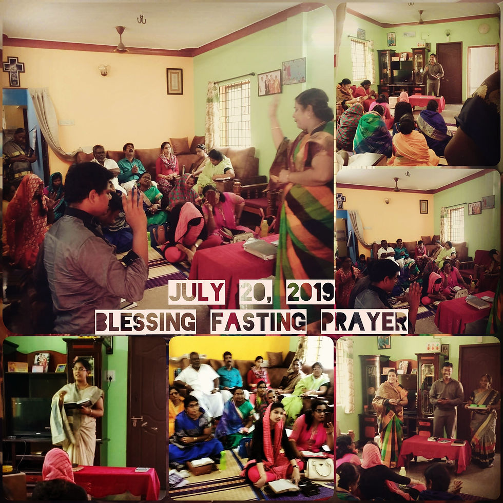 BLESSING FASTING PRAYER