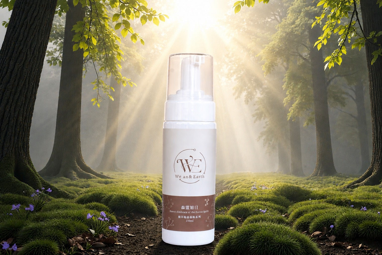 Plant Extract Mousse - Forest Spirit Rising Sun