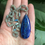 Thumbnail: Throat Chakra Talisman // Labradorite & Lapis Lazuli Necklace