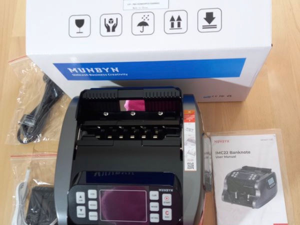 Compteuse de billets MUNBYN IMC22 – Détection faux billets – Très bon état