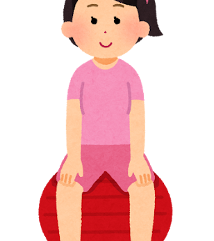10月10日(金) バランスボールでストレッチ