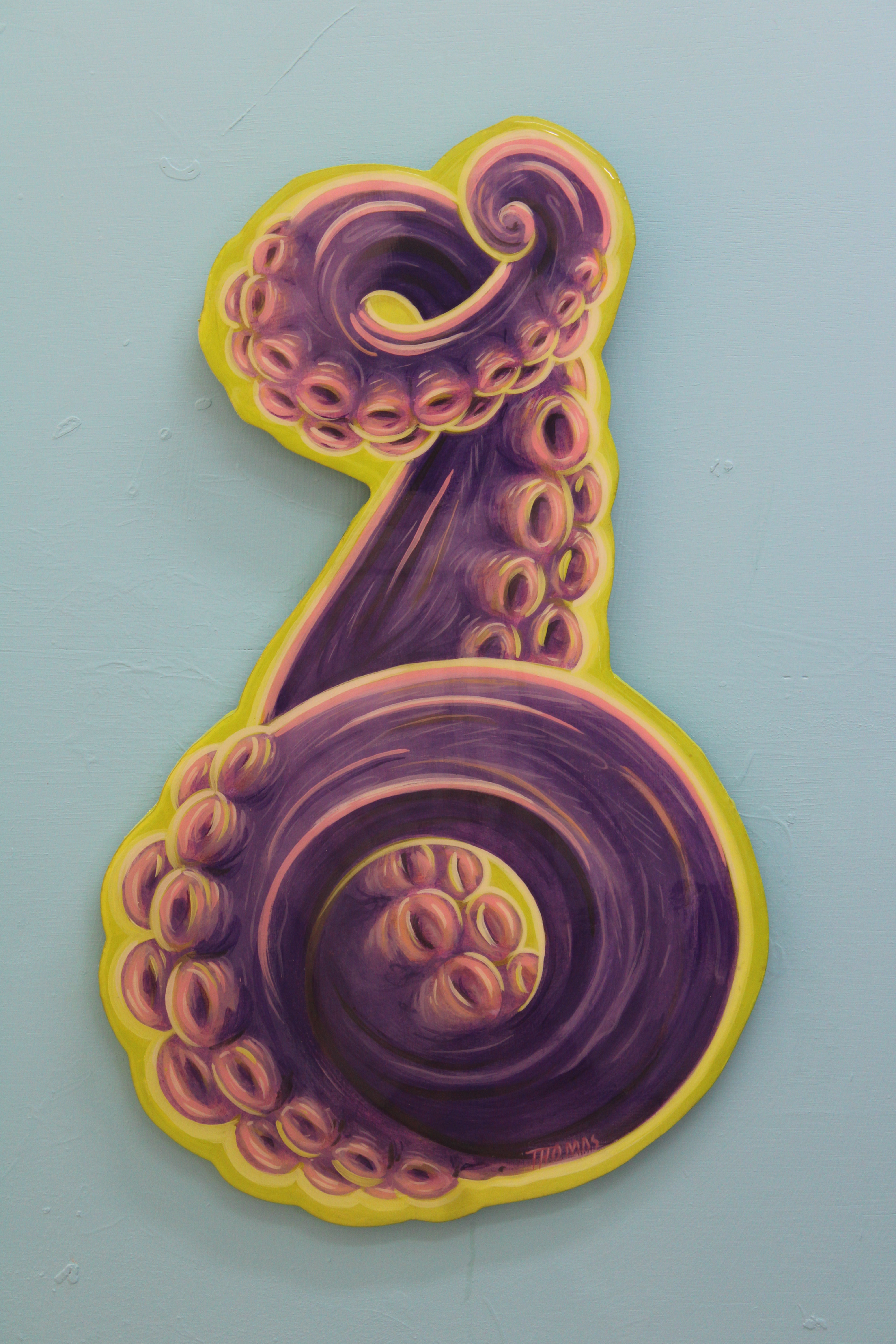 Wooden Octopus Tentacle