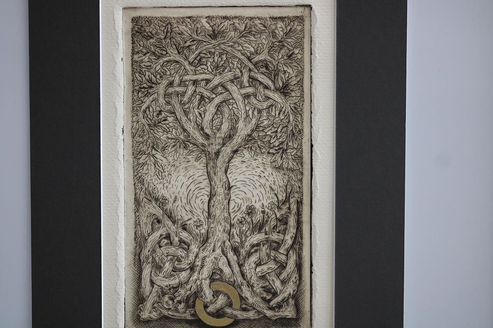 Thumbnail: Celtic Tree Artist Proof