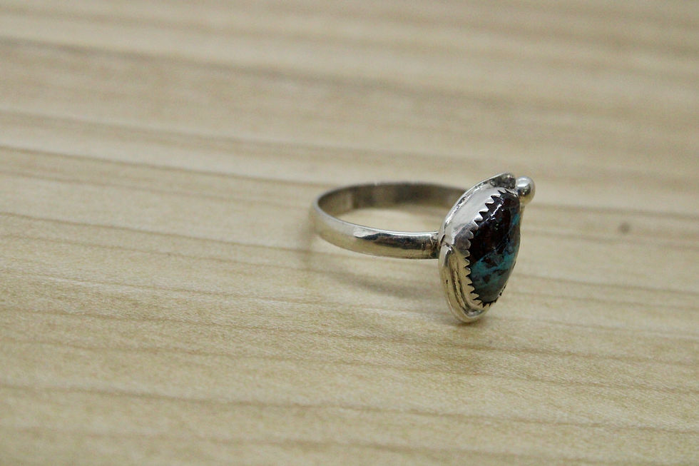 Thumbnail: Bisbee Turquoise Ring