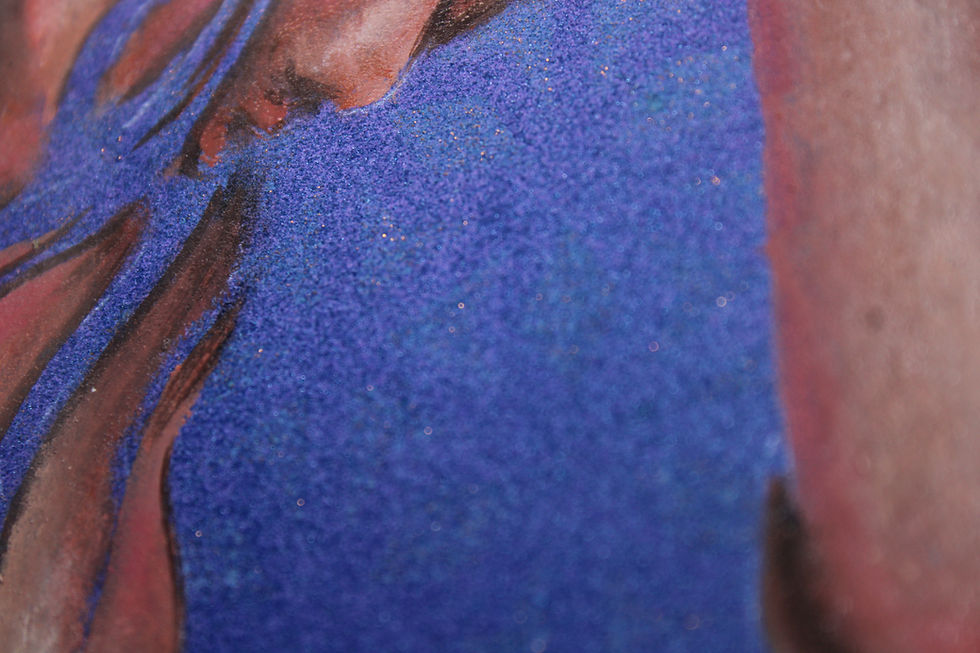 Thumbnail: Broken Girl on Geometric Background