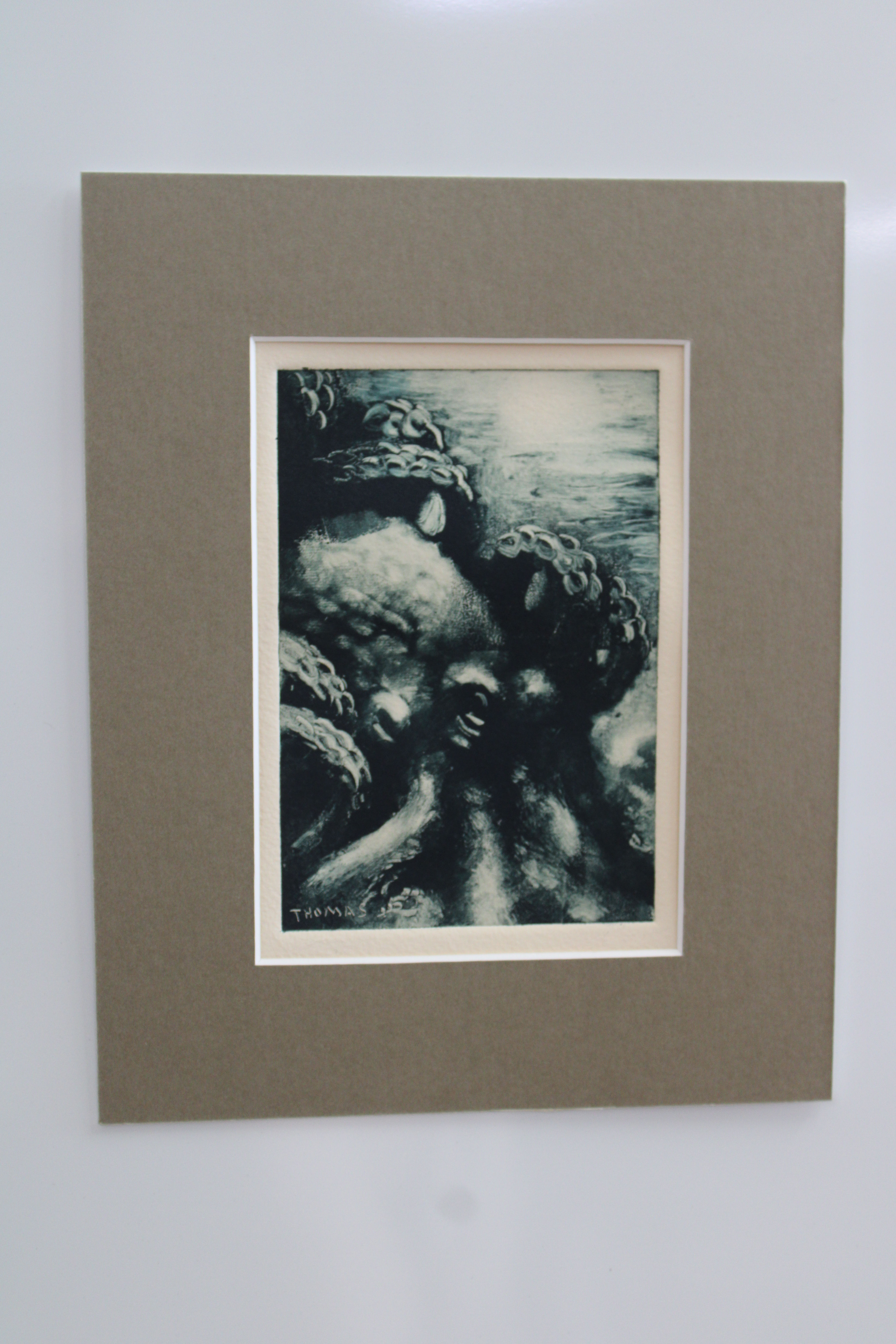 Octopus Mono Print