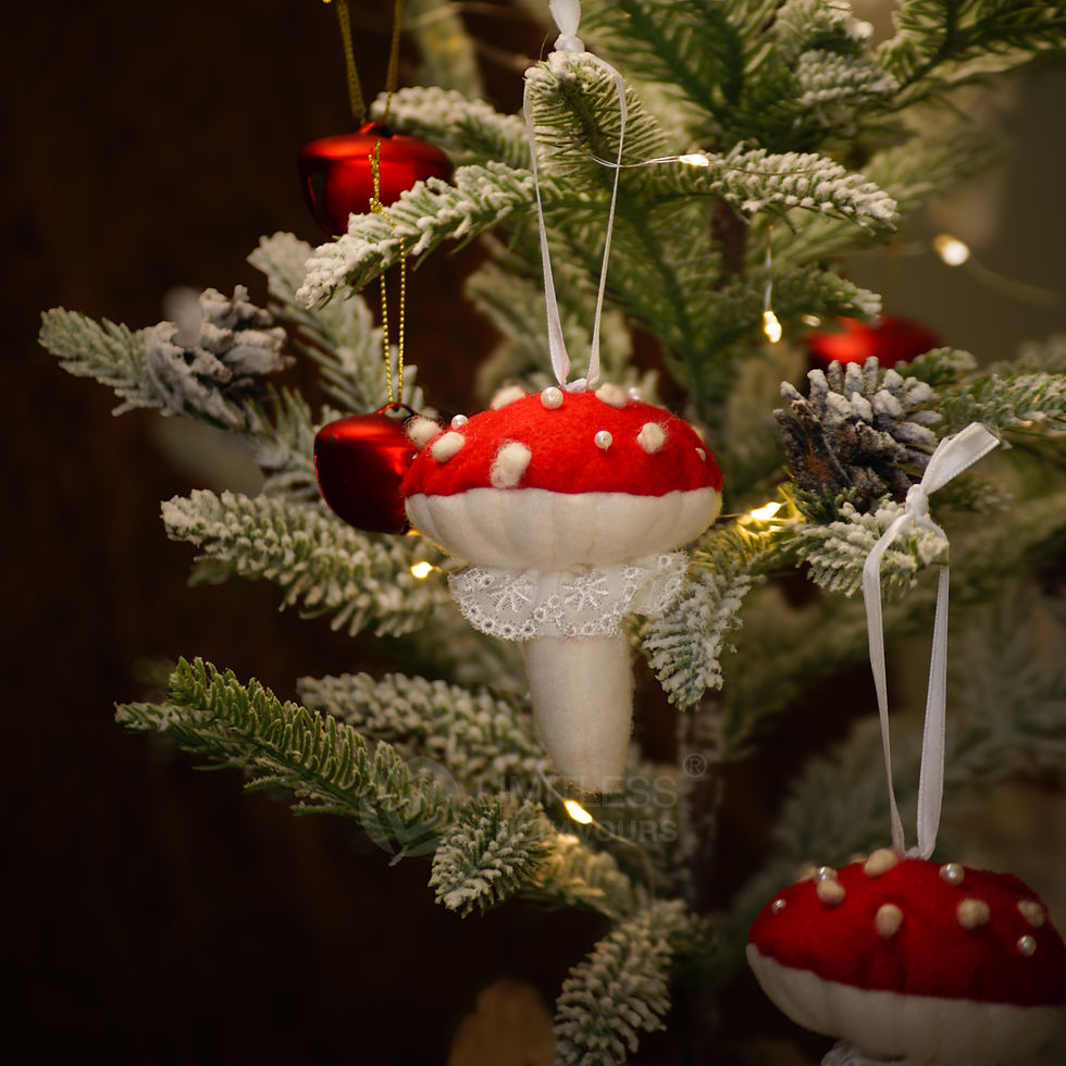 Thumbnail: Mushroom Ornament