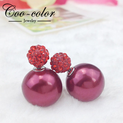 Thumbnail: GREEN PEARL STUDS