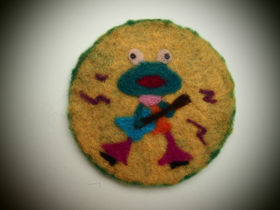 カエルのコースターⅡ-No.2