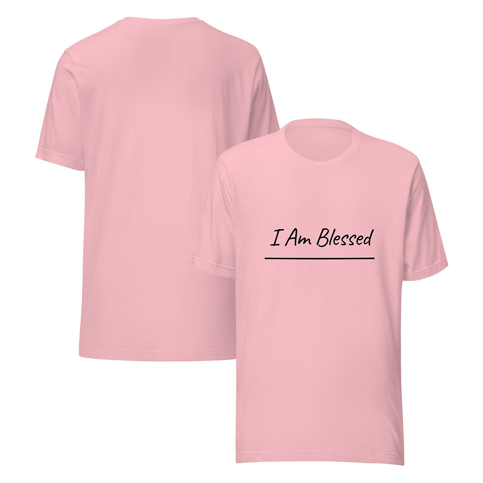 Thumbnail: I Am Blessed Christian T-shirt