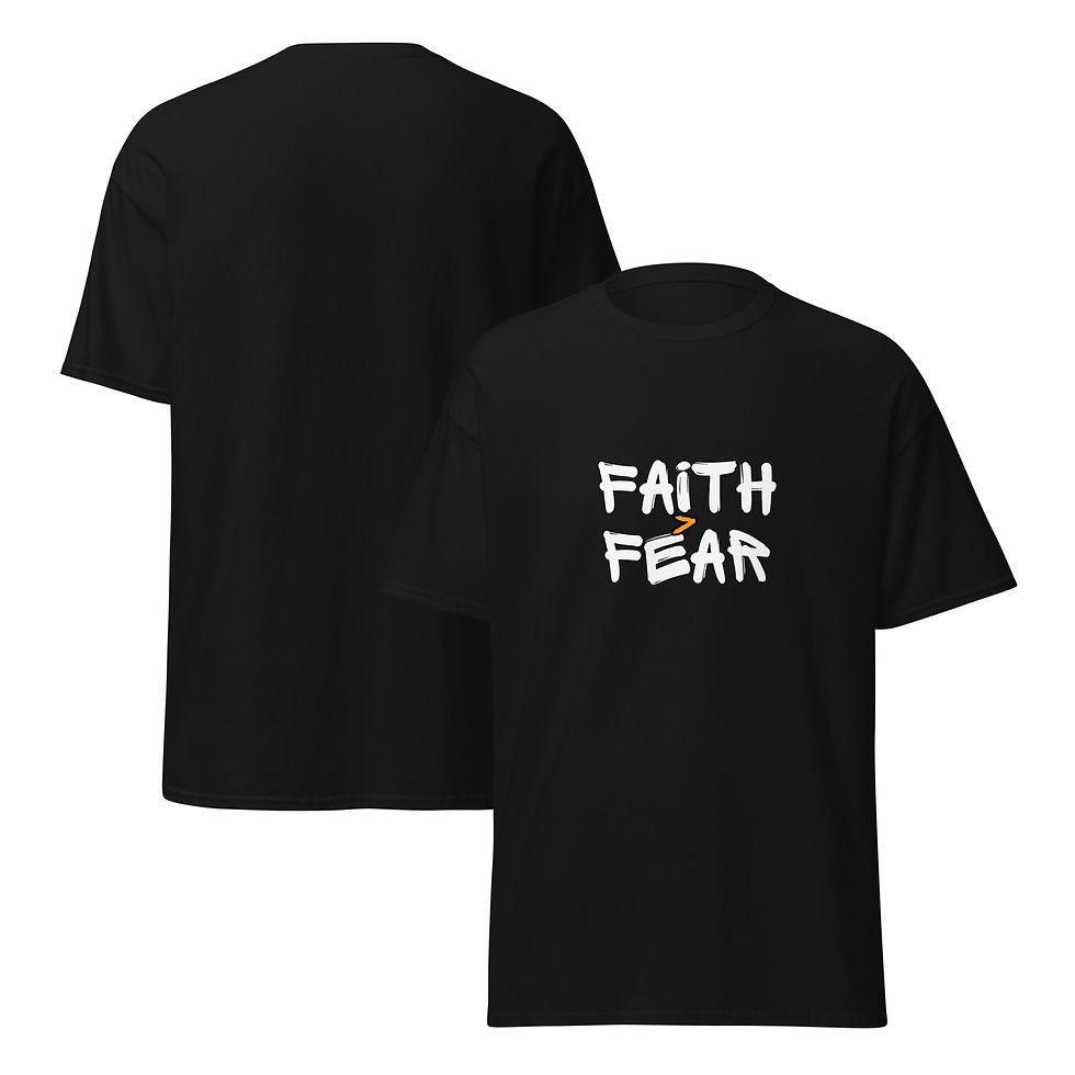 Thumbnail: Faith Greater Than Fear T-shirt