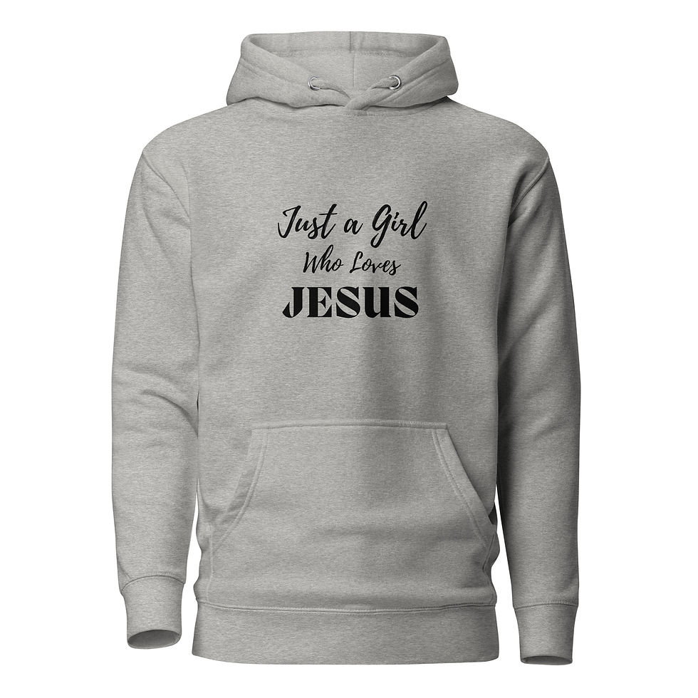 Thumbnail: Just A Girl Who Loves Jesus Hoodie