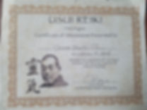 Usui Reiki Level I Certification, Cara Stone, March 2013