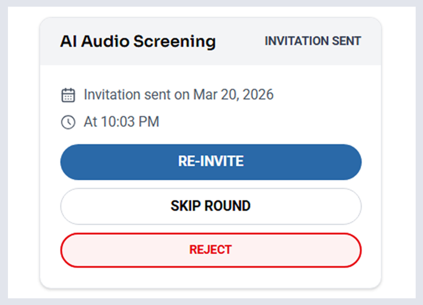 audio screening