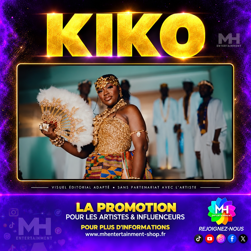 Kiko – Abena, clip officiel et visuel éditorial MH Entertainment