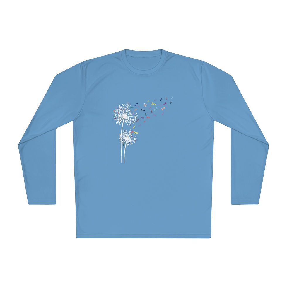Thumbnail: Unisex Dandelion Lightweight Long Sleeve Tee 