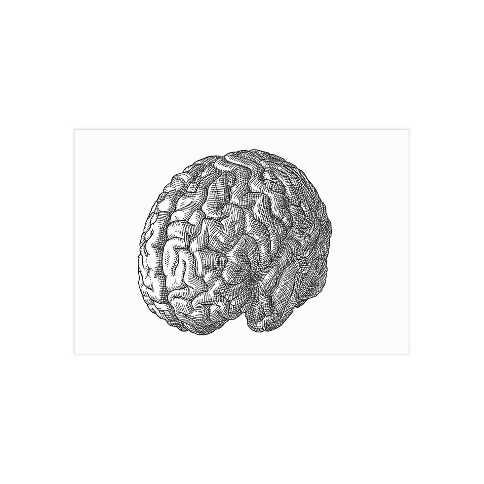 Thumbnail: Brain Illustration Print
