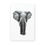 Thumbnail: Elephant Illustration on Canvas