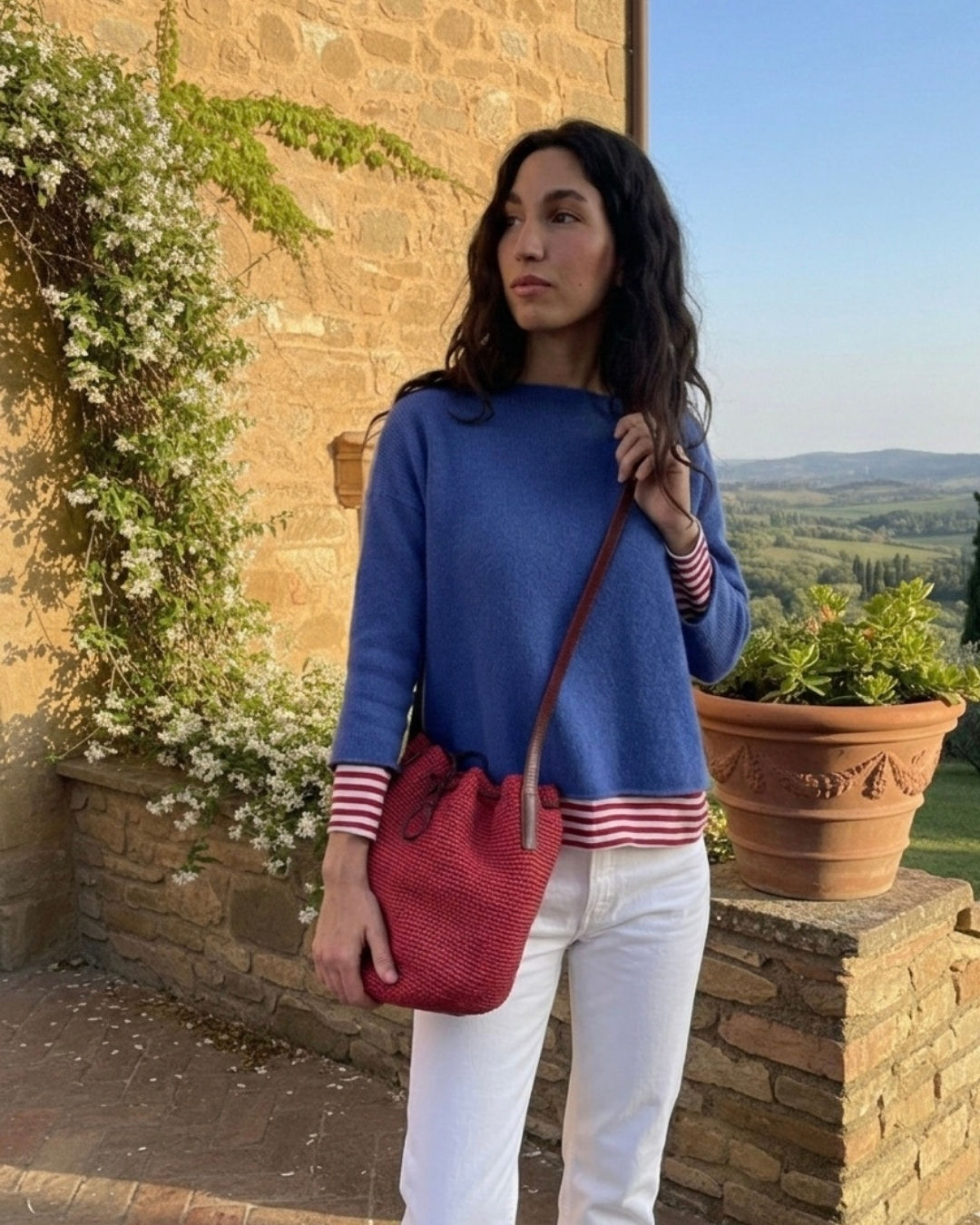 58/26 COLICO - Maglia a cinque fili in puro cachemire Loro Piana