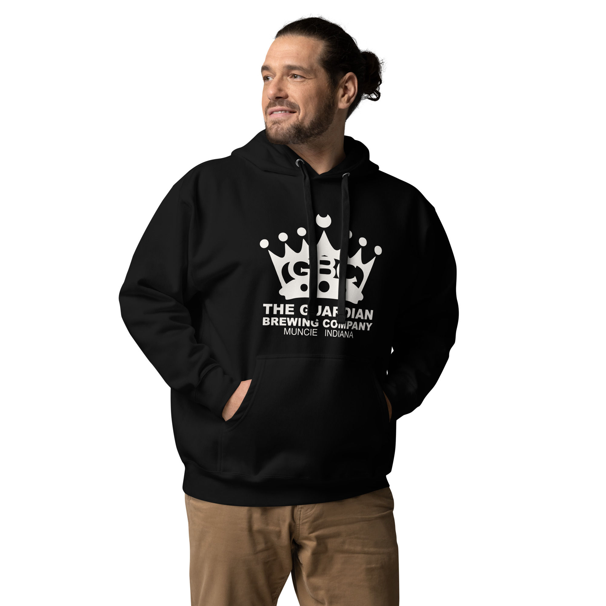 Hoodie - White GBC Crown Logo