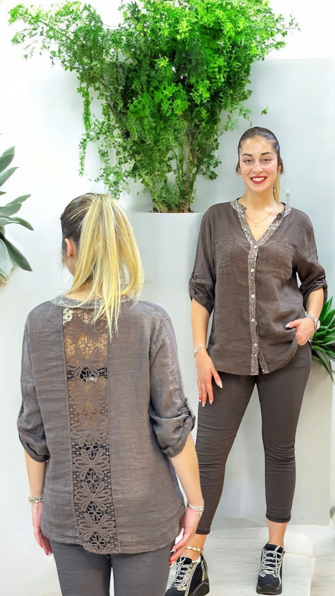 İTALYAN KETEN GÖMLEK