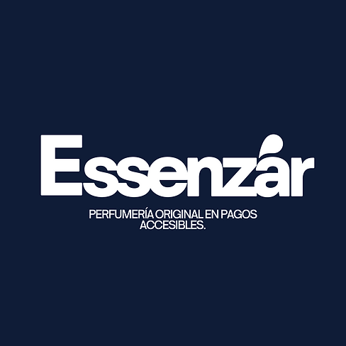 ESSENZAR - WHITE LOGO BLUE BG - HEADER