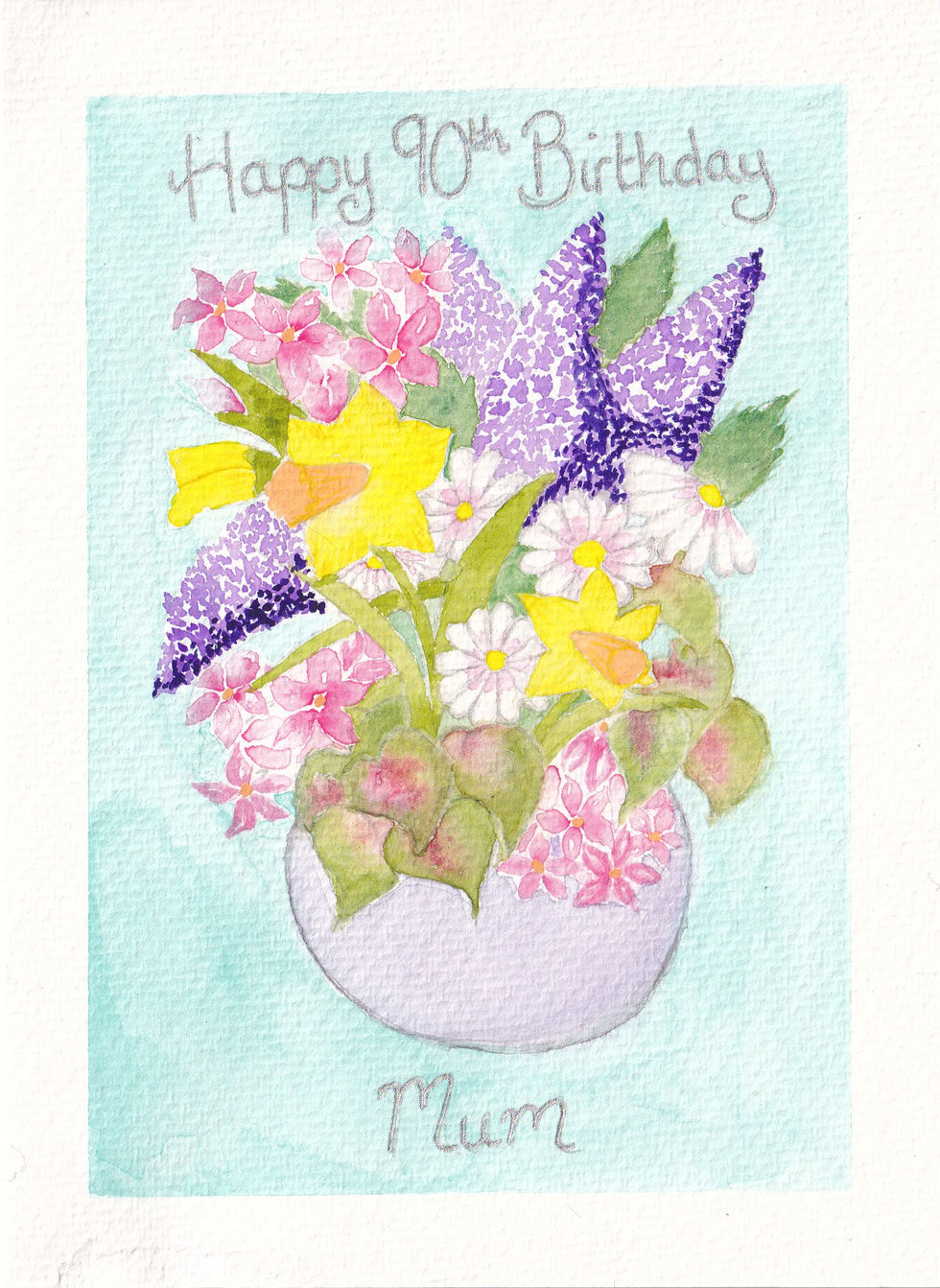 Flowers Birthday card
