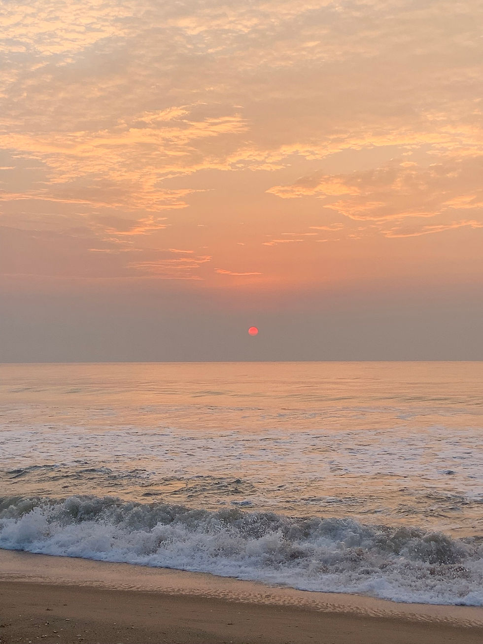 インド・チェンナイの海