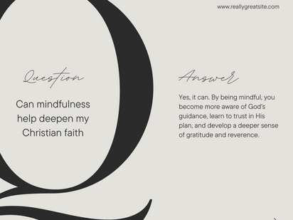 The Art of Mindfulness