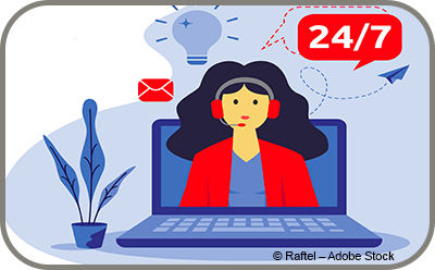 A virtual assistant can work 24/7.