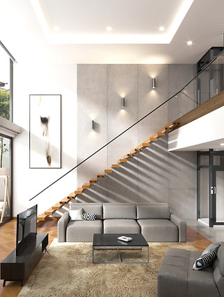 เล่นแสงเงา และ Space ที่น่าสนใจ บ้าน Type-A