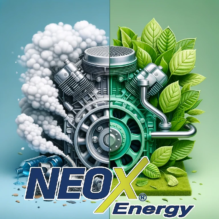 Additif nettoyant moteur propre avec additif carburant antipollution NEOX Energy