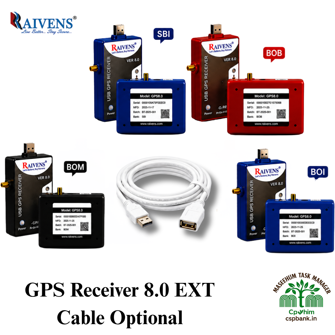Raivens USB GPS Receiver 8.0 EXT Cable Optional