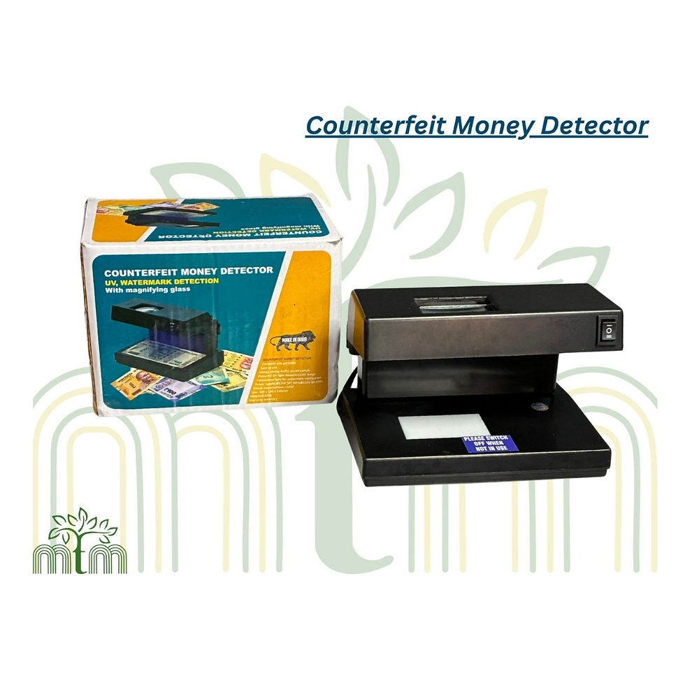 Counterfeit Money Detector