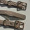 Thumbnail: Leather like looking collar with gold parts