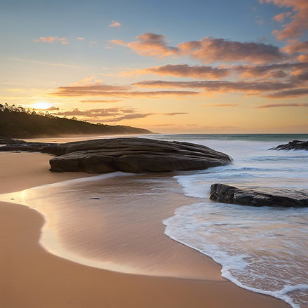 beach sunset