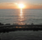 夕日が見える露天風呂