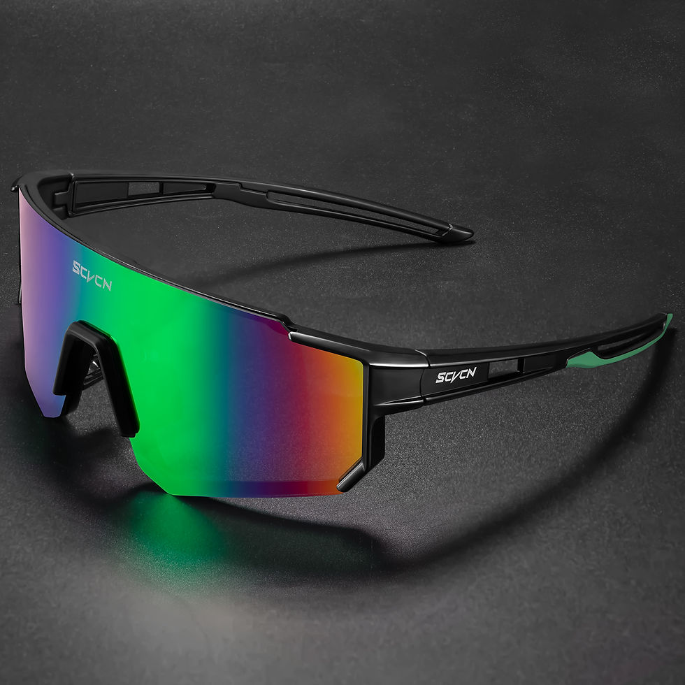 Thumbnail: SCVCN New Outdoor Cycling Sunglasses Men Road Driving Bike Glasses  Sports Mount