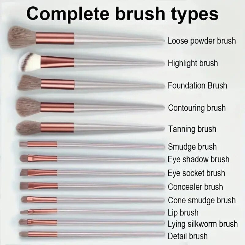 Thumbnail: Makeup Brush Set Soft Fluffy Professiona Cosmetic Foundation Powder Eyeshadow Ka