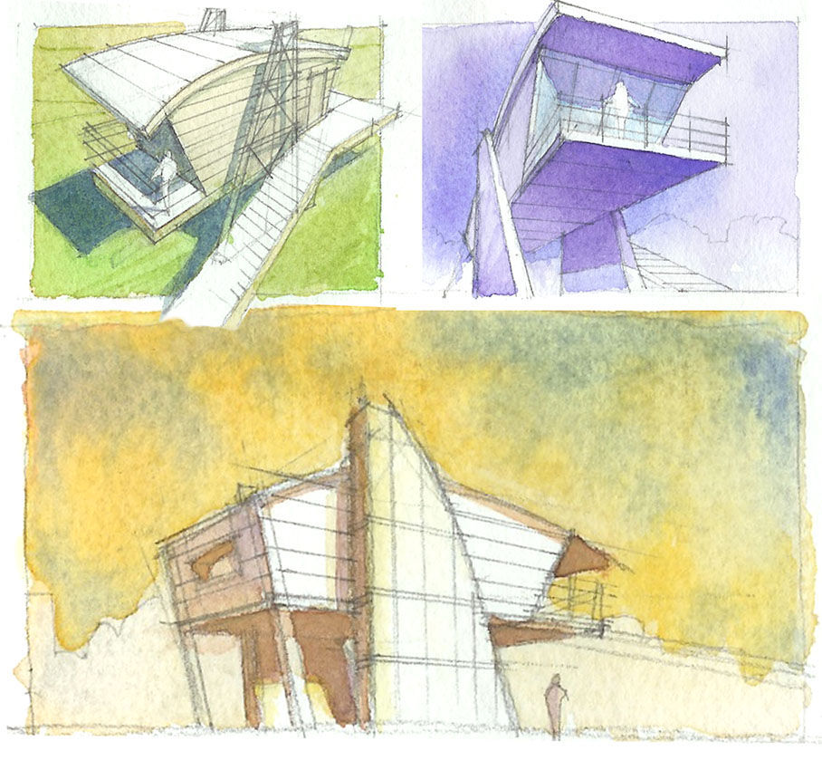 House Concept Sketch