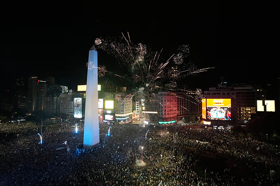 Del Ángel al Obelisco: Miles de Personas Festejan Hoy Pase de Argentina a la Final Mundial 2026