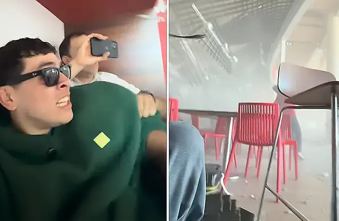 "Hasta aquí llegue": influencer graba momento exacto del terremoto en Colombia